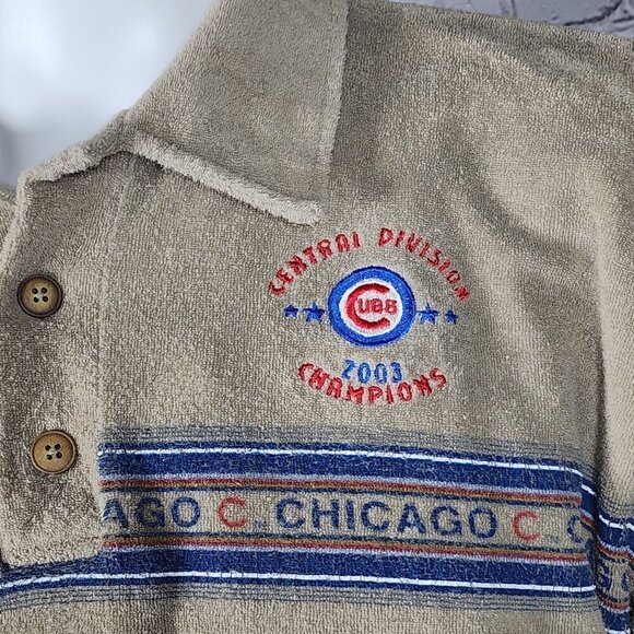 Chicago Cubs 2003 Central Division Championship Polo, Men's Large - Picture 5 of 10